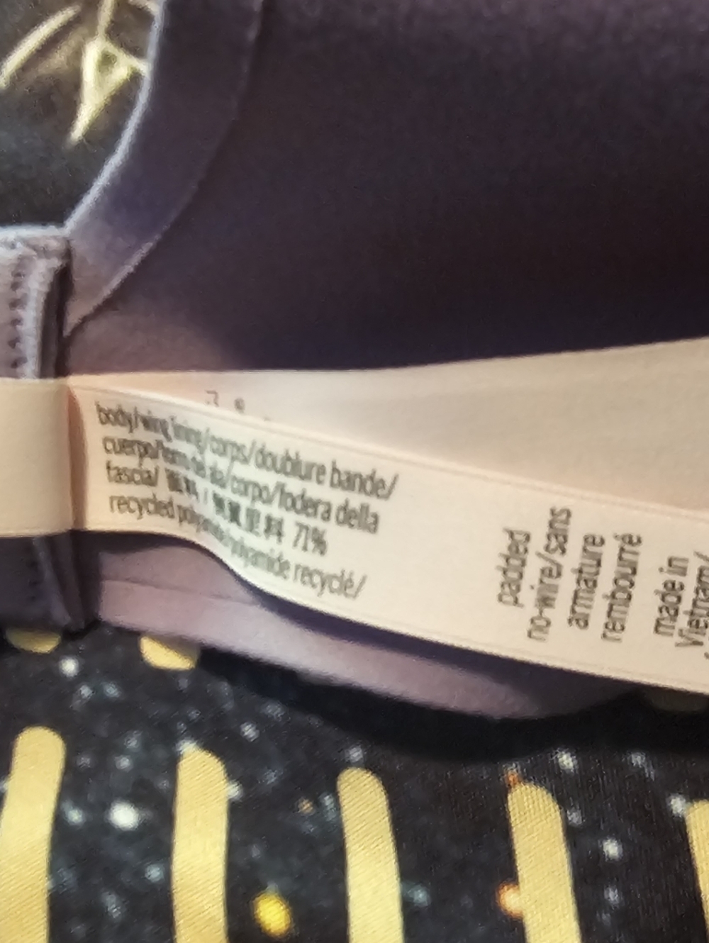 NWT VICTORIA'S SECRET Padded No-Wire Bra in Lilac - 38B - Picture 9 of 10